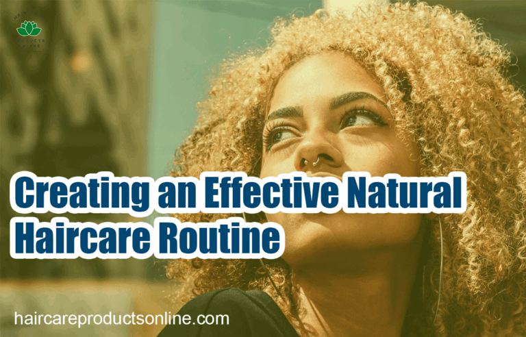 Creating an Effective Natural Haircare Routine